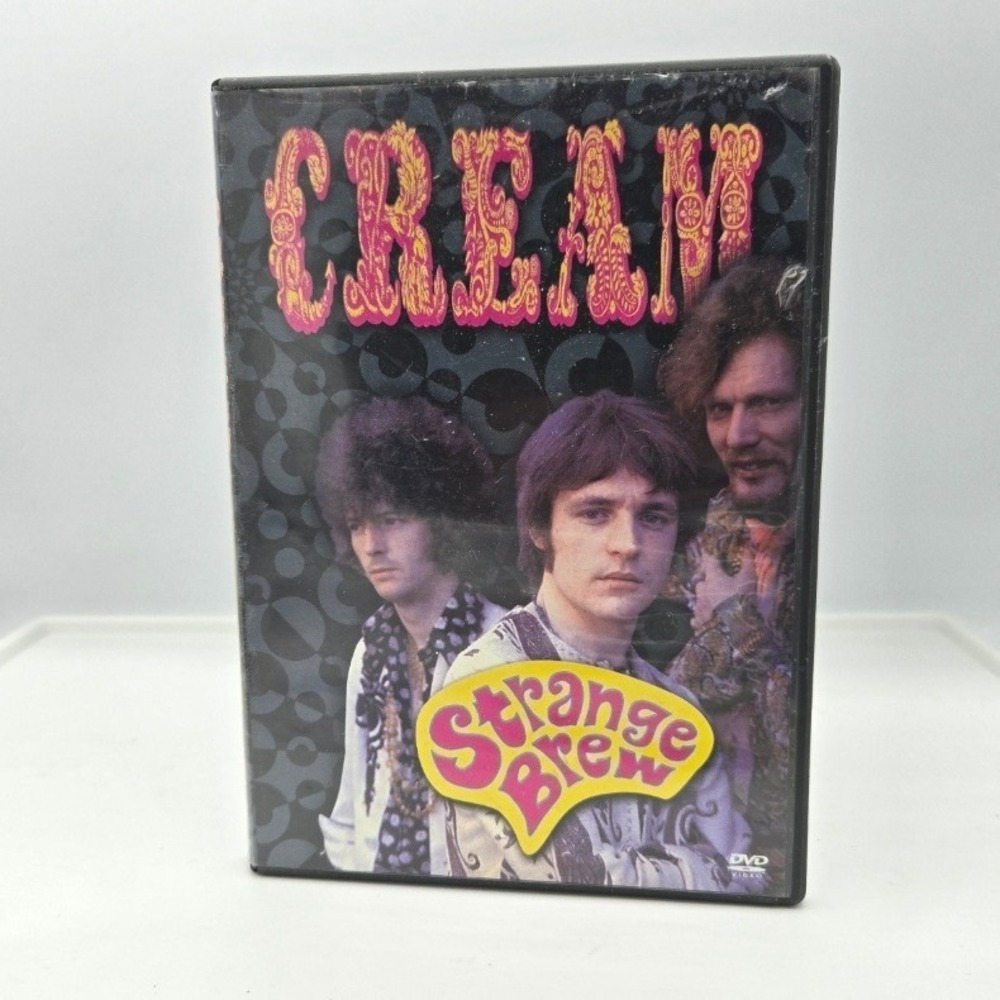 Cream - Strange Brew DVD Eric Clapton Jack Bruce Ginger Baker Rock Documentary